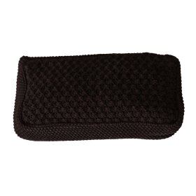 BY LOHN - STRIKKET CLUTCH | CHOCLATE