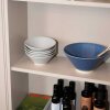 STILLEBEN - MEMPHIS SERVING BOWL | DUSTY BLUE STILLEBEN - MEMPHIS SERVING BOWL | DUSTY BLUE