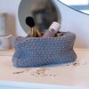 BY LOHN - STRIKKET CLUTCH | MED GREY MELANGE BY LOHN - STRIKKET CLUTCH | MED GREY MELANGE