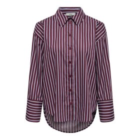 JDY - SERENA L/S SHIRT | PORT ROYALE/CASHMERE