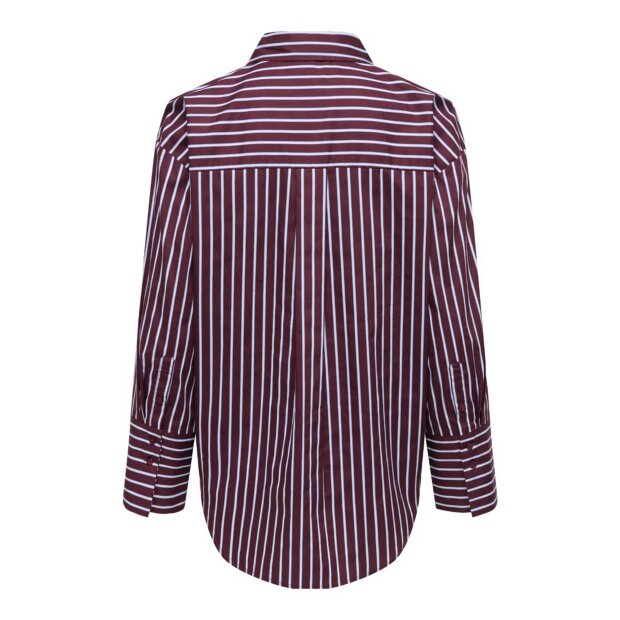 JDY - SERENA L/S SHIRT | PORT ROYALE/CASHMERE