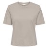 JDY - REX S/S TOP | CHATEAU GRAY