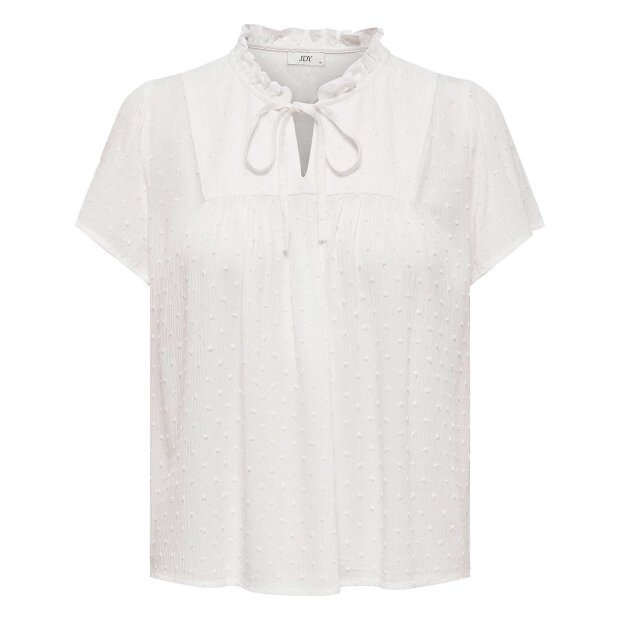 JDY - LIMA LIFE S/S TOP | CLOUD DANCER