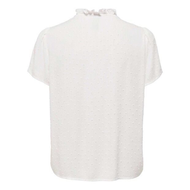 JDY - LIMA LIFE S/S TOP | CLOUD DANCER
