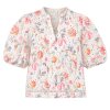 CONTINUE COPENHAGEN - KATARINA BLUSE | PRINT EMBRODERY CONTINUE COPENHAGEN - KATARINA BLUSE | PRINT EMBRODERY
