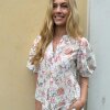 CONTINUE COPENHAGEN - KATARINA BLUSE | PRINT EMBRODERY CONTINUE COPENHAGEN - KATARINA BLUSE | PRINT EMBRODERY