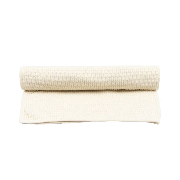 FANGA - VENTI POINTELLE BLANKET | ANTIQUE WHITE