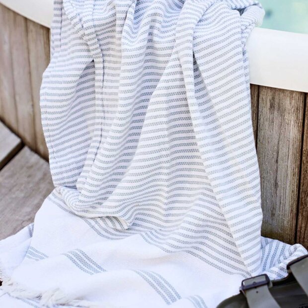 COMPLIMENTS - MAGGIORE TOWEL | BLUE