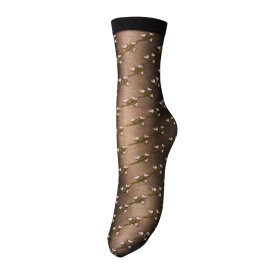 BECK SØNDERGAARD - FLORINOLA NYLON SOCK | BLACK