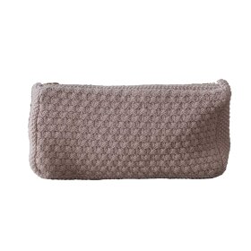 BY LOHN - STRIKKET CLUTCH | HUSTED VIOLET