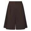 NEO NOIR - NIKA LINEN SHORTS | DARK BROWN NEO NOIR - NIKA LINEN SHORTS | DARK BROWN