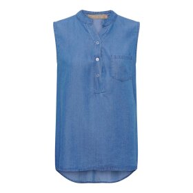 MARTA DU CHATEAU - RYLINA TOP | MEDIO BLUE