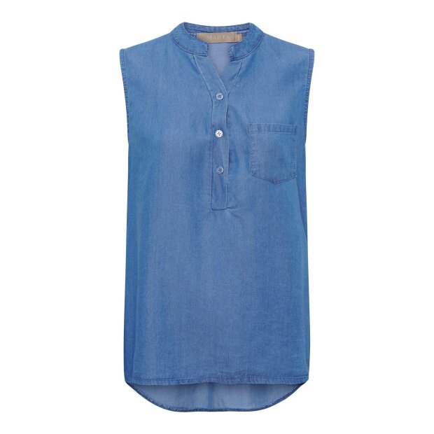 MARTA DU CHATEAU - RYLINA TOP | MEDIO BLUE