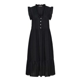 MARTA DU CHATEAU - JOVELINA DRESS | BLACK