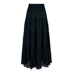 NEO NOIR - FELICIA VOILE NEDERDEL | NAVY