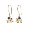 A BEAUTIFUL STORY - FREEDOM ELEPHANT LAPIS LAZULI EARRINGS A BEAUTIFUL STORY - FREEDOM ELEPHANT LAPIS LAZULI EARRINGS