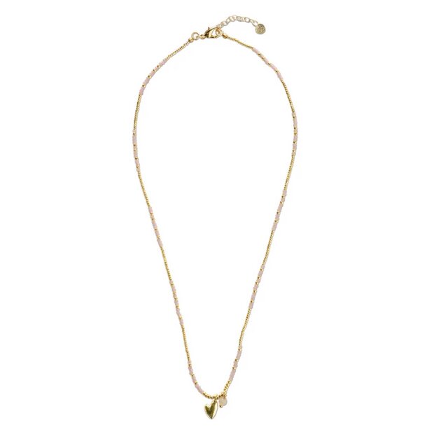 A BEAUTIFUL STORY - HONORED ROSE QUARTZ NECKLACE