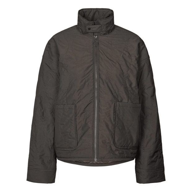RETHINKIT STUDIOS - QUILTED JACKET FIELD | ALMOST BLACK