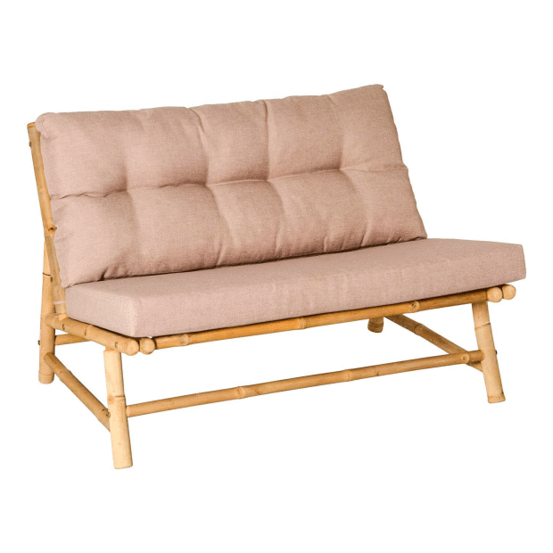 IB LAURSEN - BAMBUS LOUNGESOFA INKL. HYNDER