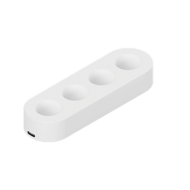 UYUNI - LED RECHARGEABLE BASE, TAPER 4 | WHITE