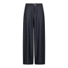 CO COUTURE - TERRY BARREL PANTS | NAVY DENIM