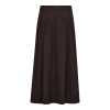 CO COUTURE - ALINI ANYA PLEAT SKIRT | DARK BROWN CO COUTURE - ALINI ANYA PLEAT SKIRT | DARK BROWN