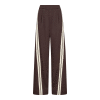 CO COUTURE - ALINI DOUBLE PANEL PANTS | DARK BROWN CO COUTURE - ALINI DOUBLE PANEL PANTS | DARK BROWN