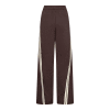 CO COUTURE - ALINI DOUBLE PANEL PANTS | DARK BROWN CO COUTURE - ALINI DOUBLE PANEL PANTS | DARK BROWN