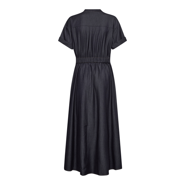 CO COUTURE - TERRY WRAP SS DRESS | NAVY