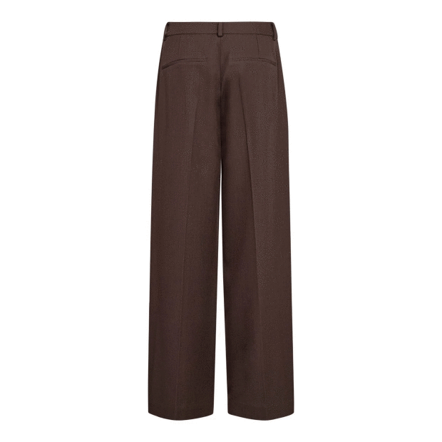 CO COUTURE - LUNA WIDE PANTS | DARK BROWN
