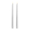 UYUNI - OUTDOOR LED TAPER CANDLE | WHITE UYUNI - OUTDOOR LED TAPER CANDLE | WHITE