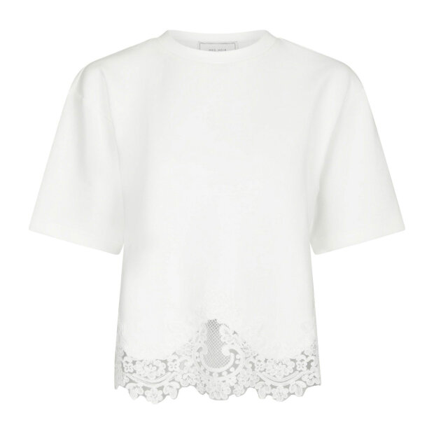 NEO NOIR - IRIA LACE TEE | WHITE