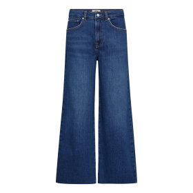 IVY COPENHAGEN - MEDINA WIDE CROPPED JEANS WASH GLASGOW | DENIM BLUE