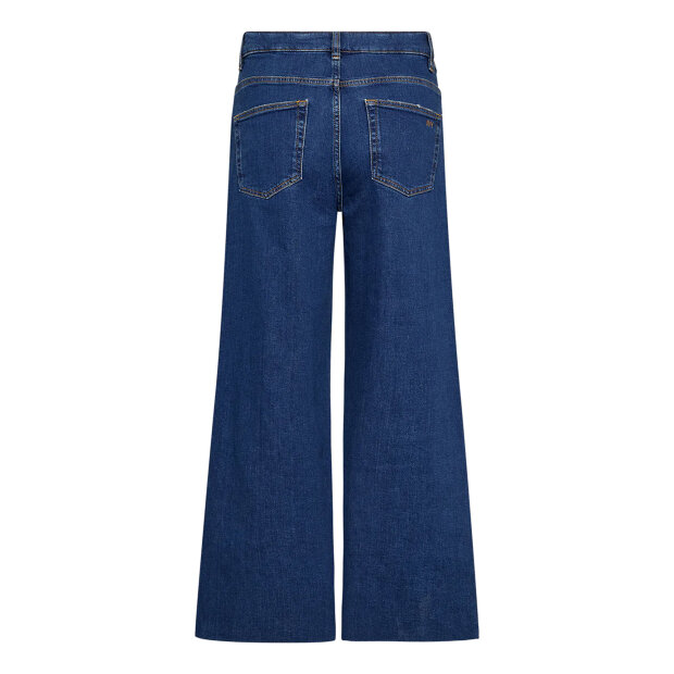 IVY COPENHAGEN - MEDINA WIDE CROPPED JEANS WASH GLASGOW | DENIM BLUE