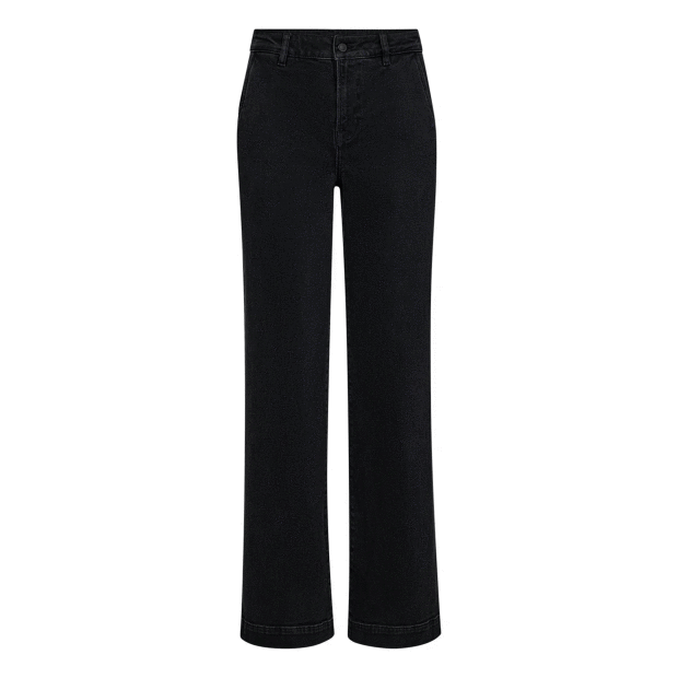 IVY COPENHAGEN - AUGUSTA FRENCH JEANS WASH FADED BLACK | BLACK