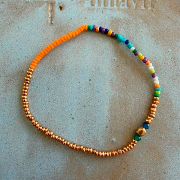 ANNAVII - NIA ARMBÅND | ORANGE