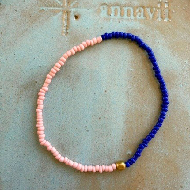 ANNAVII - ANA ARMBÅND | ROSA/COBOLT