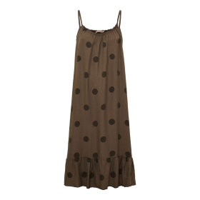 MARTA DU CHATEAU - LULIANA DRESS | BROWN
