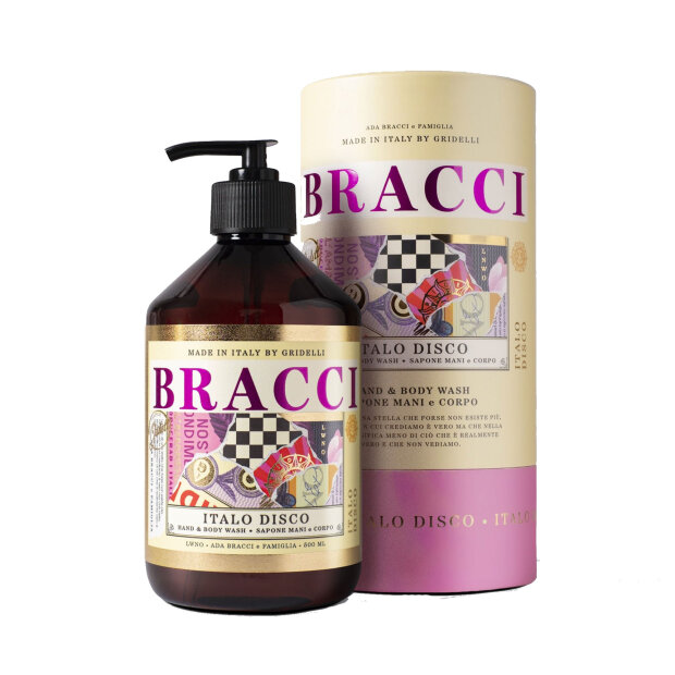 BRACCI - HAND AND BODY SOAP, 500ML | ITALO DISCO