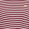 JDY - PISA S/S PRINT T-SHIRT | CLOUD DANCER/BORDEAUX