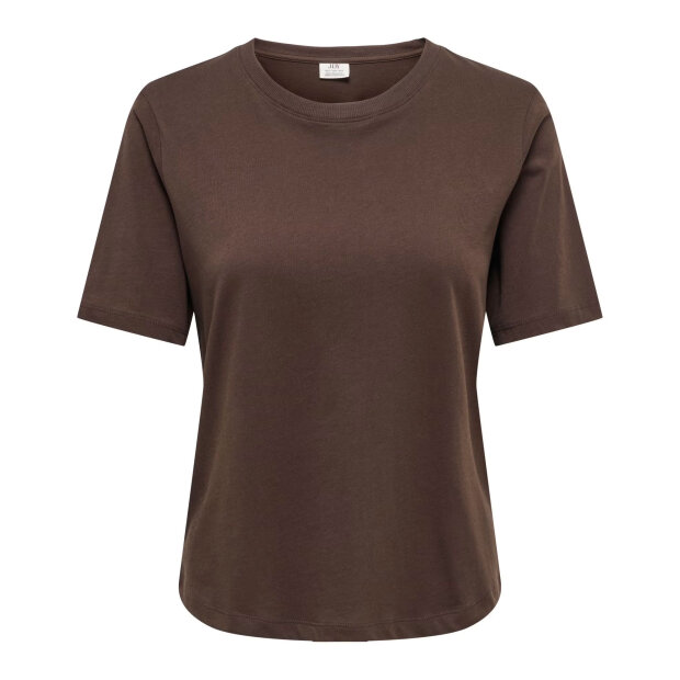 JDY - REX S/S TOP | COFFEE BEAN