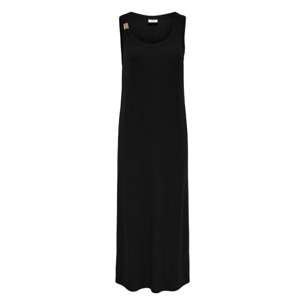 JDY - UFFA S/L LONG DRESS | BLACK