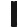 JDY - UFFA S/L LONG DRESS | BLACK