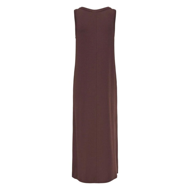 JDY - UFFA S/L LONG DRESS | CHICORY COFFEE
