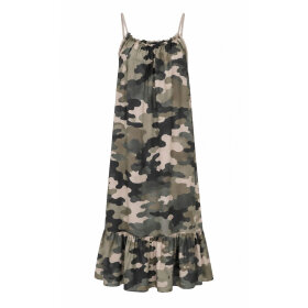 MARTA DU CHATEAU - LULIANA DRESS | MILITARY