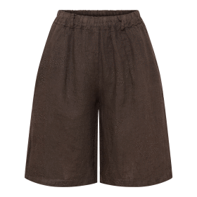MARTA DU CHATEAU - SANTINA SHORTS | MOCCA