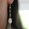 STINE A - CHERRY BLOSSOM TWIST EARRING STINE A - CHERRY BLOSSOM TWIST EARRING