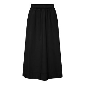 FRAU - MELBOURNE LONG SKIRT | BLACK