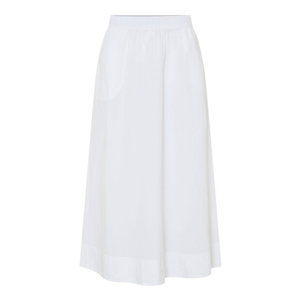 FRAU - MELBOURNE LONG SKIRT | BRIGHT WHITE