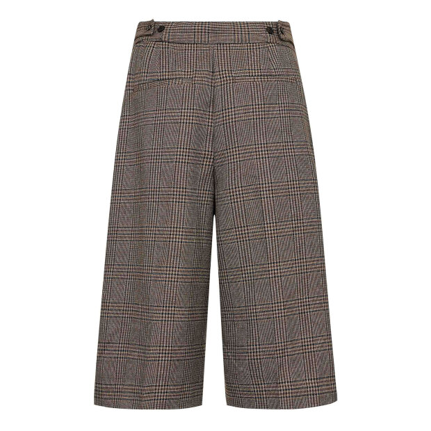 CO COUTURE - VEYA CHECK BERMUDA | BROWN